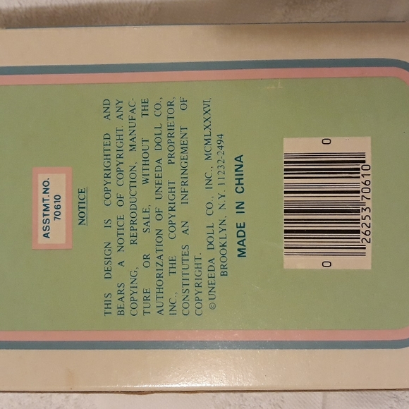 1986 Vintage Uneeda Pretty Pants Fancy Pants Doll - Picture 10 of 15